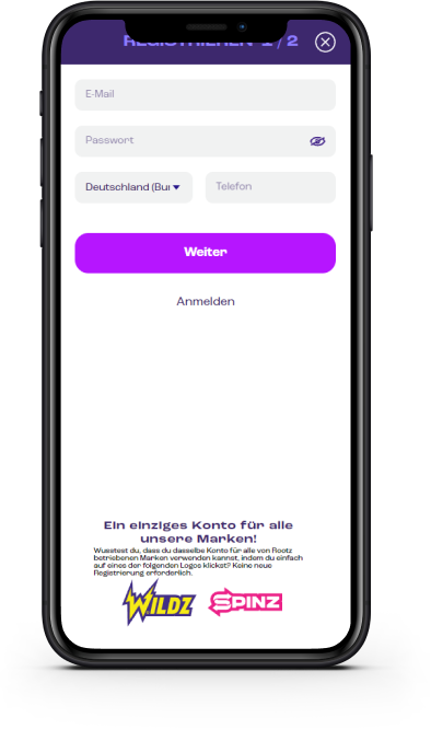 Wheelz Casino Mobile